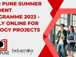IISER Pune Summer Student Programme 2023