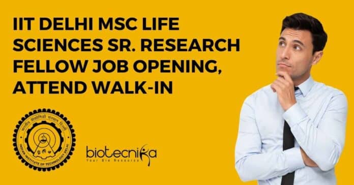 IIT Delhi MSc Life