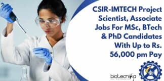 IMTECH Project Scientist &