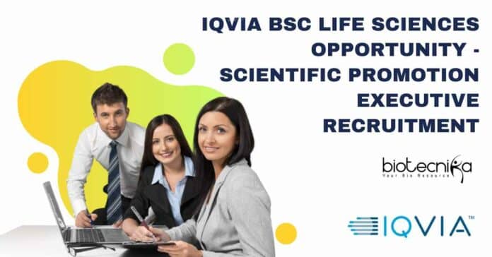IQVIA BSc Jobs 2023