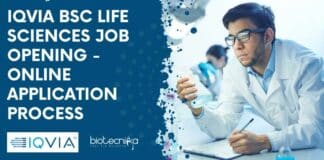 IQVIA BSc Vacancy Available