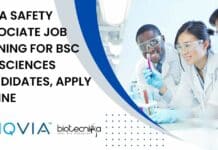 IQVIA Safety Associate Job Opening For BSc Life Sciences Candidates, Apply Online IQVIA Safety Associate Job