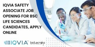 IQVIA Safety Associate Job