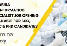 Illumina Bioinformatics Specialist Job Opening Available For BSc, MSc & PhD Candidates Illumina Bioinformatics Specialist Job