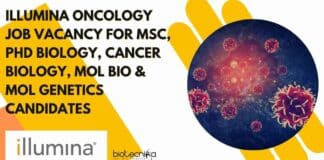 Illumina Oncology Job Vacancy