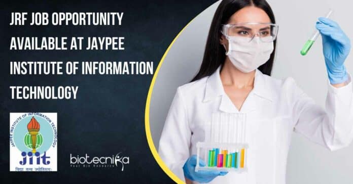 JRF Job Opportunity Available