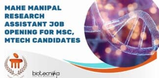 MAHE Manipal Research Assistant