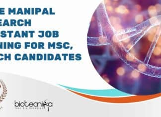 MAHE Manipal Research Assistant