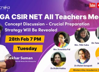 CSIR NET Preparation Strategies Discussion + Meet The All Stars of Biotecnika