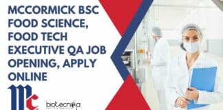 McCormick BSc Food Science