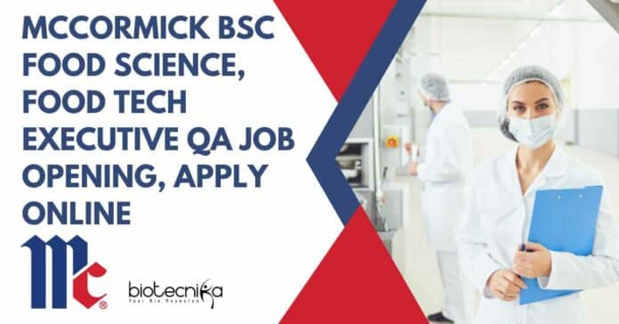 McCormick BSc Food Science