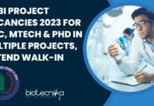 NABI Project Vacancies 2023 For MSc, MTech & PhD In Multiple Projects, Attend Walk-In NABI Research Jobs 2023