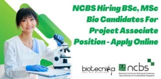 NCBS Hiring BSc