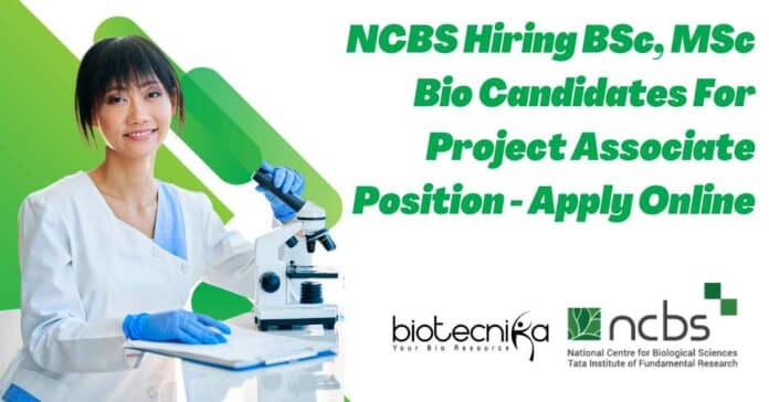 NCBS Hiring BSc