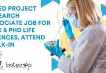 NICED Project Research Vacancy