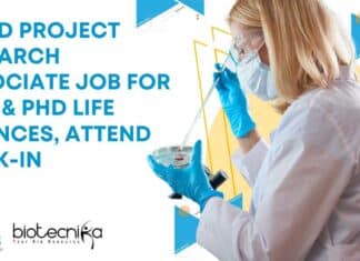 NICED Project Research Vacancy