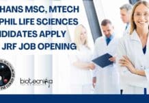 NIMHANS JRF Opening 2023