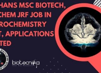 NIMHANS MSc Biochem JRF