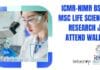 ICMR-NIMR BSc & MSc Life Sciences Research Job, Attend Walk-In NIMR BSc Research Job