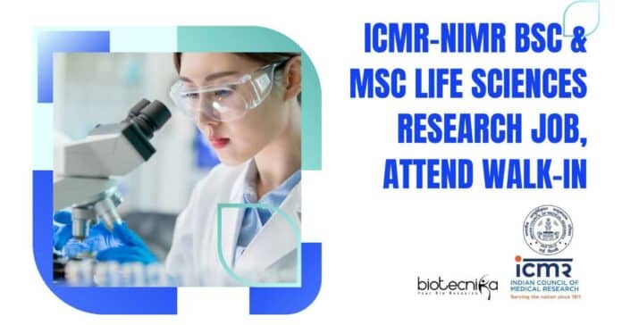 NIMR BSc Research Job