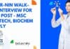 ICMR-NIN Walk-In-Interview For SRF Post – MSc Biotech, Biochem Apply NIN SRF Post Opening