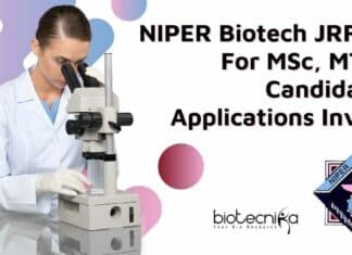 NIPER Biotech JRF Job