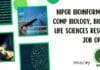NIPGR Bioinformatics Research Vacancy