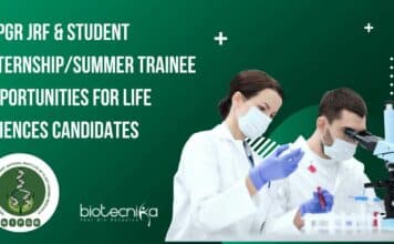 NIPGR JRF & Student Internship/Summer