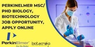 PerkinElmer Biotech Job