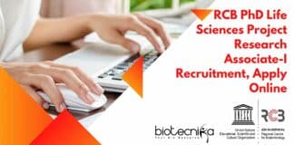 RCB Project Research Vacancy