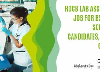 RGCB Lab Assistant Job