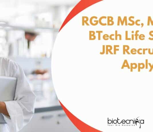 RGCB Research Post Opening