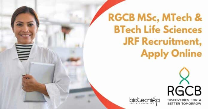 RGCB Research Post Opening