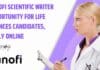 Sanofi Scientific Writer Opportunity For Life Sciences Candidates, Apply Online Sanofi Scientific Writer Opportunity