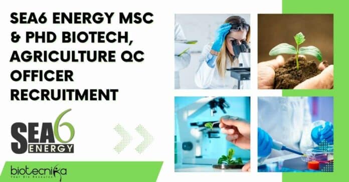 Sea6 Energy Biotech