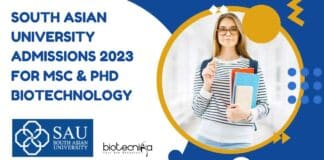 South Asian University Admissions