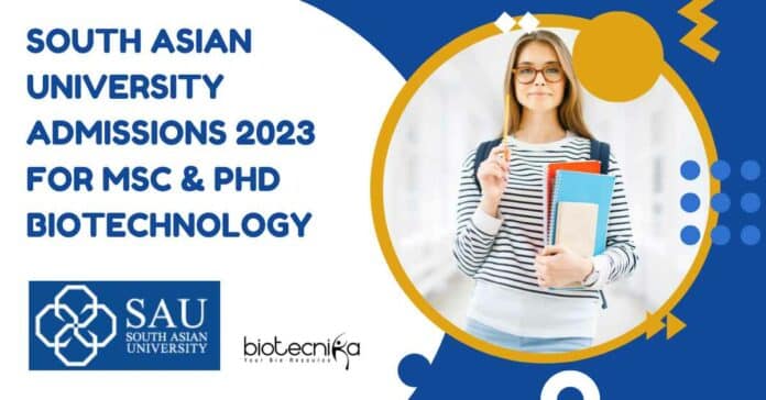 South Asian University Admissions