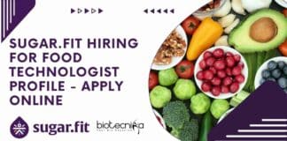 Sugar.Fit Hiring For Food