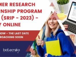 Summer Research Internship 2023
