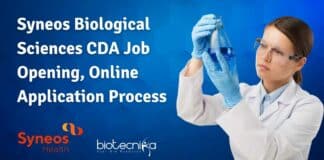 Syneos Biological Sciences CDA