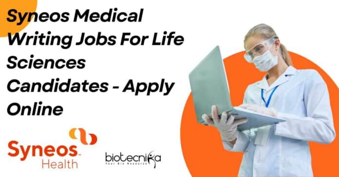 Syneos Medical Writing Jobs