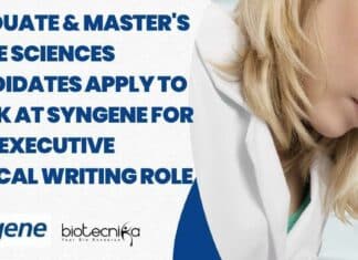 Syngene Medical Writing Job