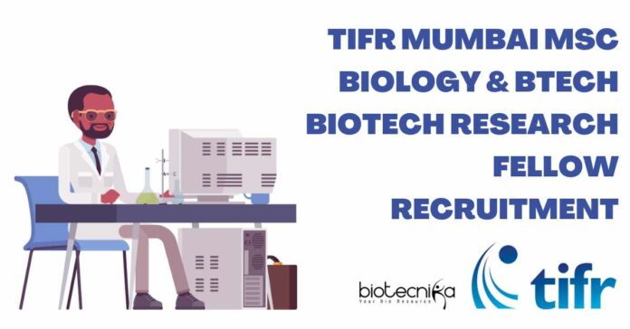 TIFR Mumbai MSc Biology