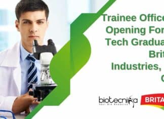 Trainee Officer Job Opening
