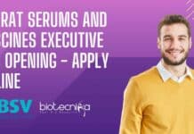 Bharat Serums and Vaccines Executive Job Opening – Apply Online Zoology Executive Job