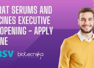 Zoology Executive Job