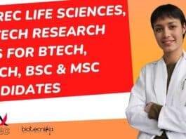 ACTREC Research Vacancies MSc