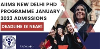 AIIMS Delhi PhD 2023