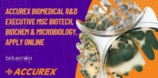 Accurex Biomedical R&D Executive