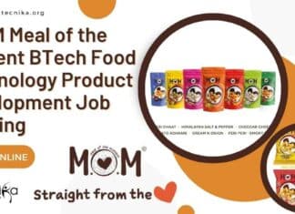 BTech Food Technology Product